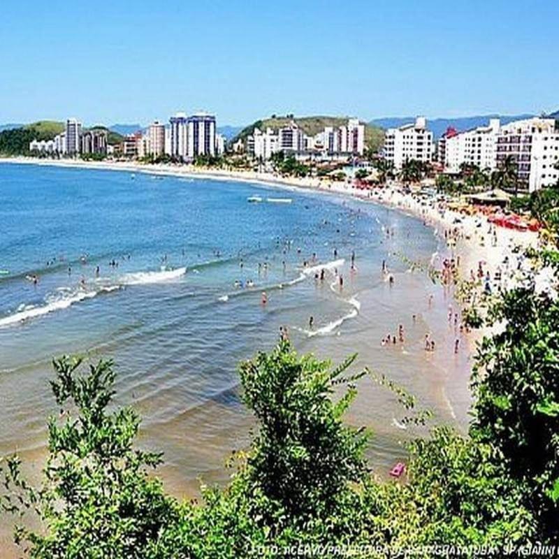 Hostel Praia Martin De Sa Карагуататуба Екстер'єр фото